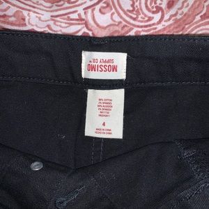 Black skirt! Goes about mid thigh